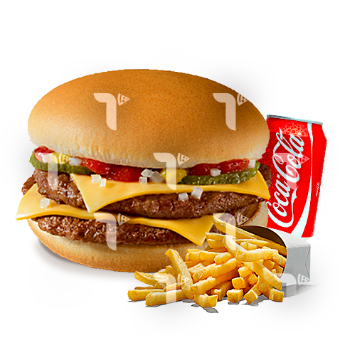 Burger Double Cheese